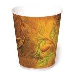 Vaso de Papel Reforzado Hold&Go® para Bebidas Calientes, 12 oz, Diseño Old World, Sin Envoltura